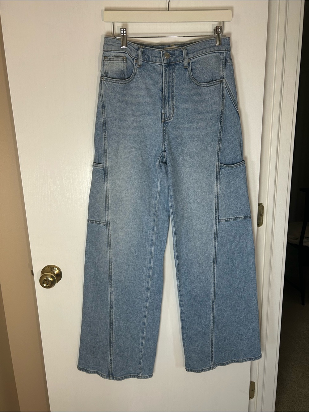 Pacsun Wide Leg Stretch Denim Size 26